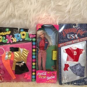 BUNDLE Vintage Special Edition Coca Cola Picnic! 80s outfits